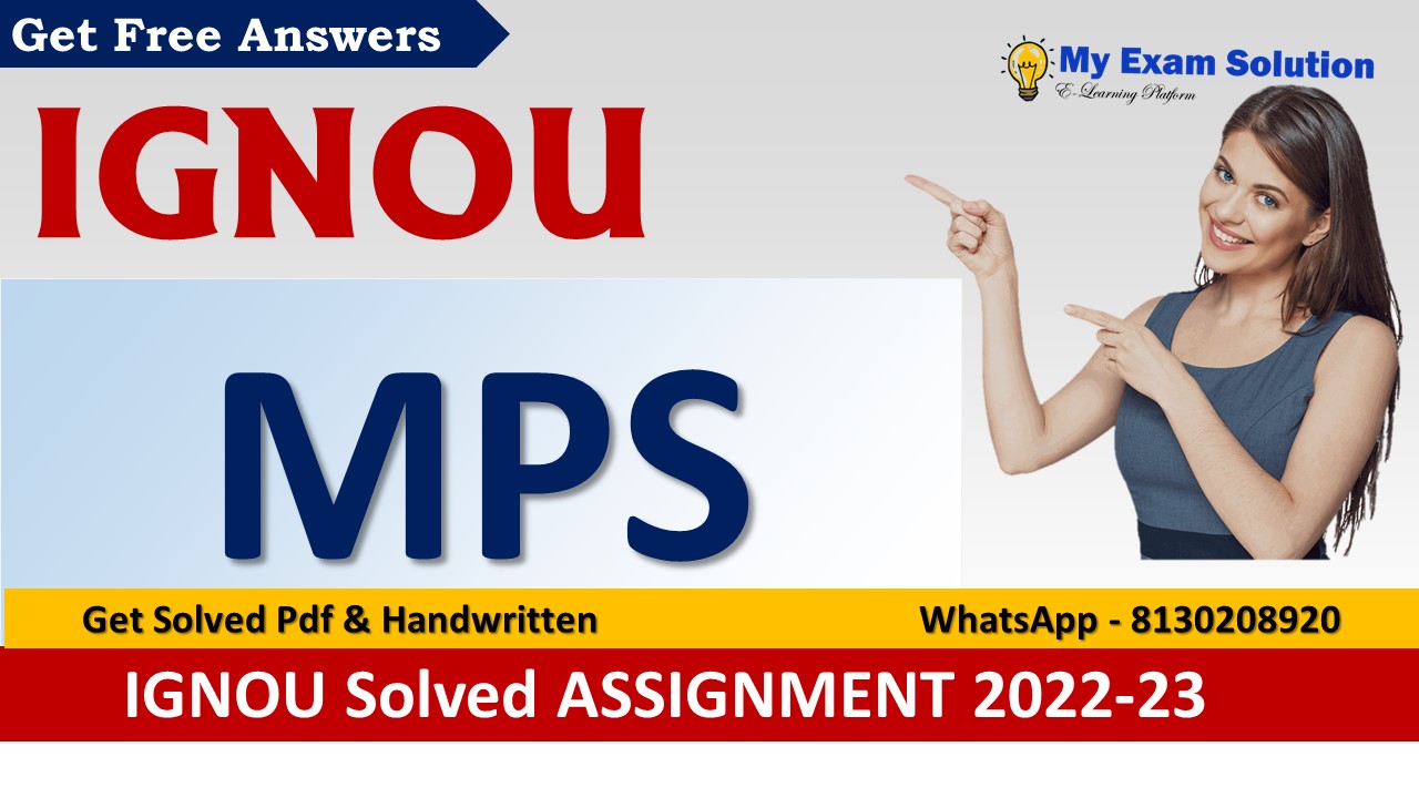 ignou assignment for ma political science